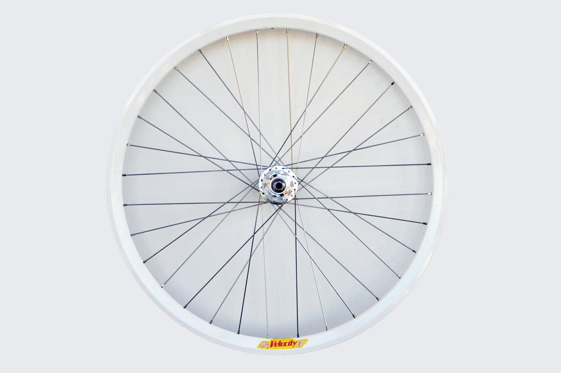 White Velocity Deep V Rims