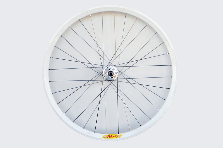 White Velocity Deep V Rims