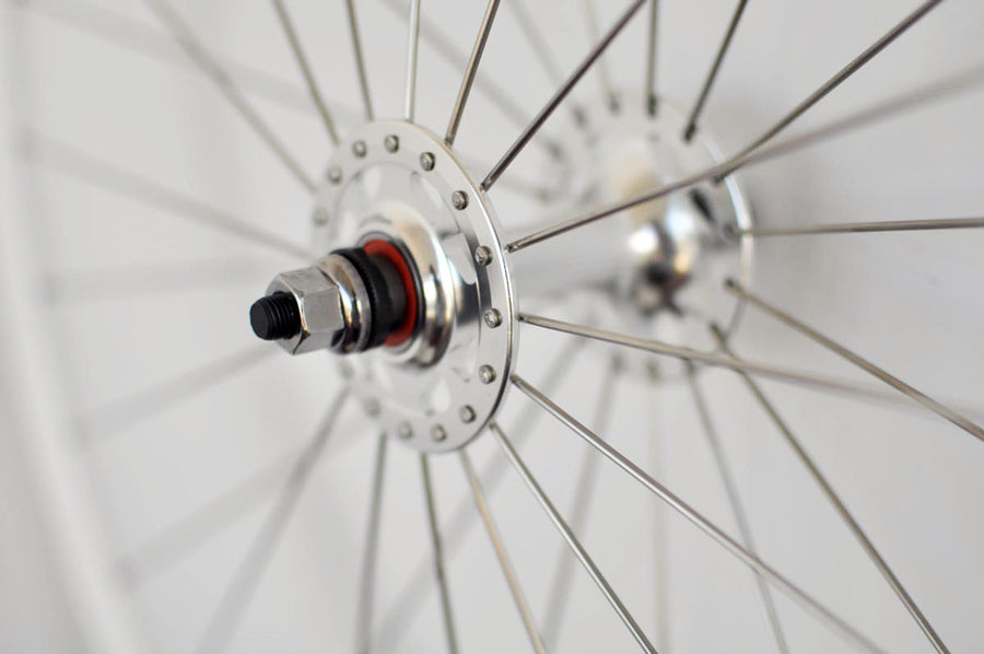 White Velocity Deep V Rims